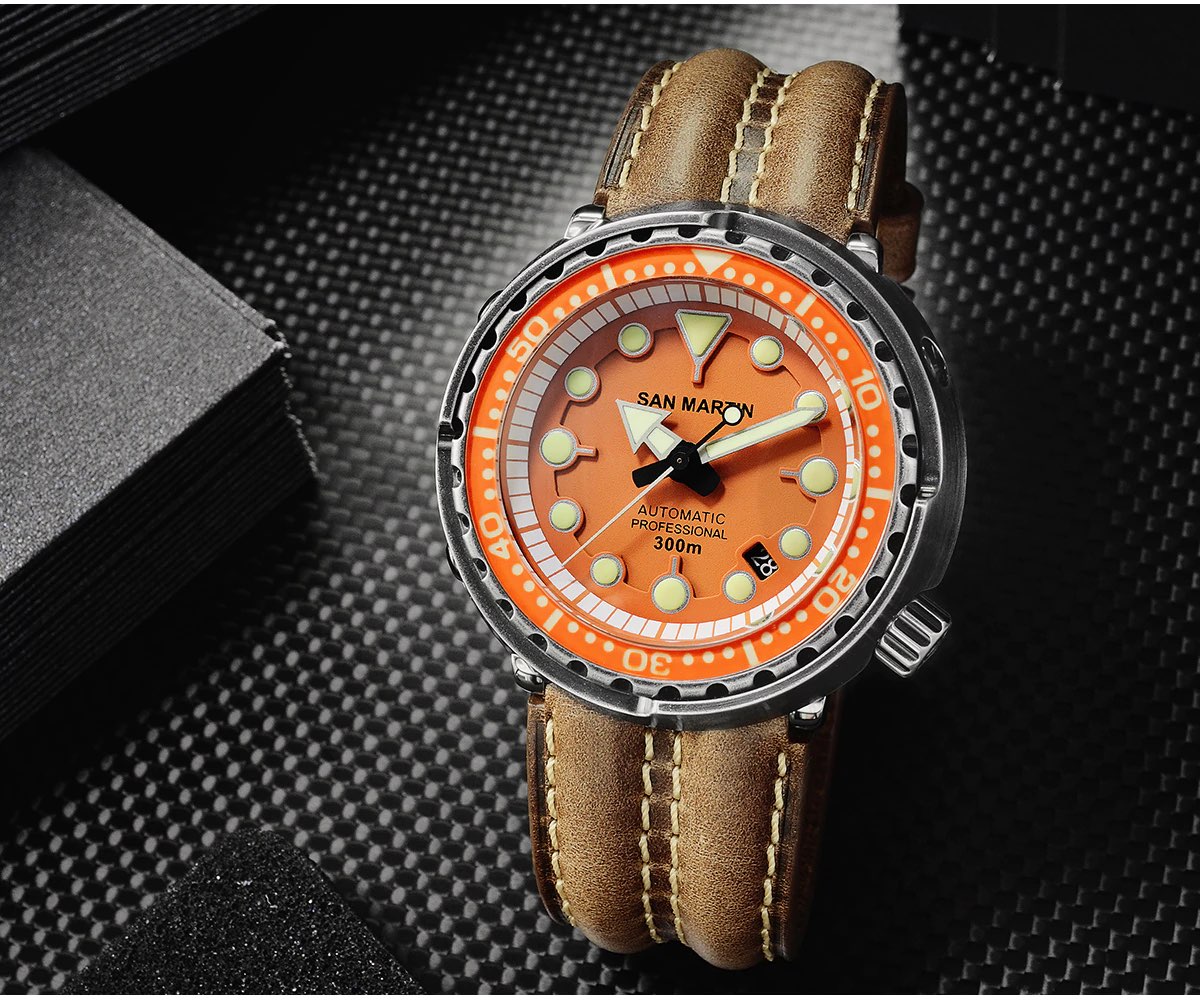 Seiko hotsell tuna orange