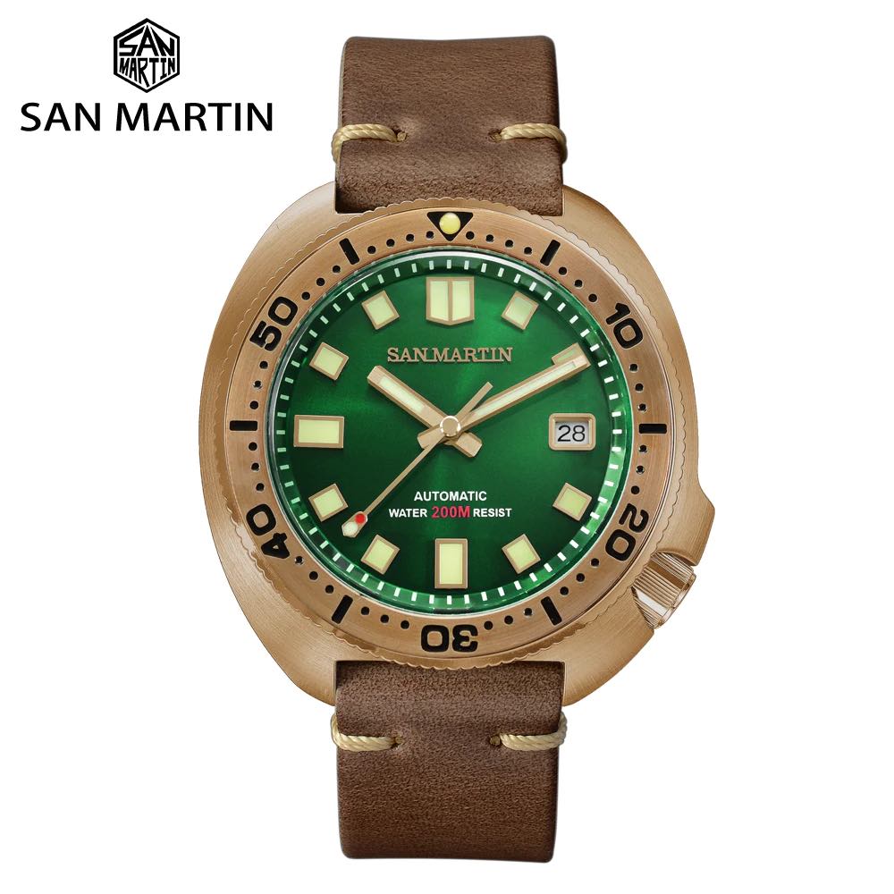 San martin hot sale diver watch