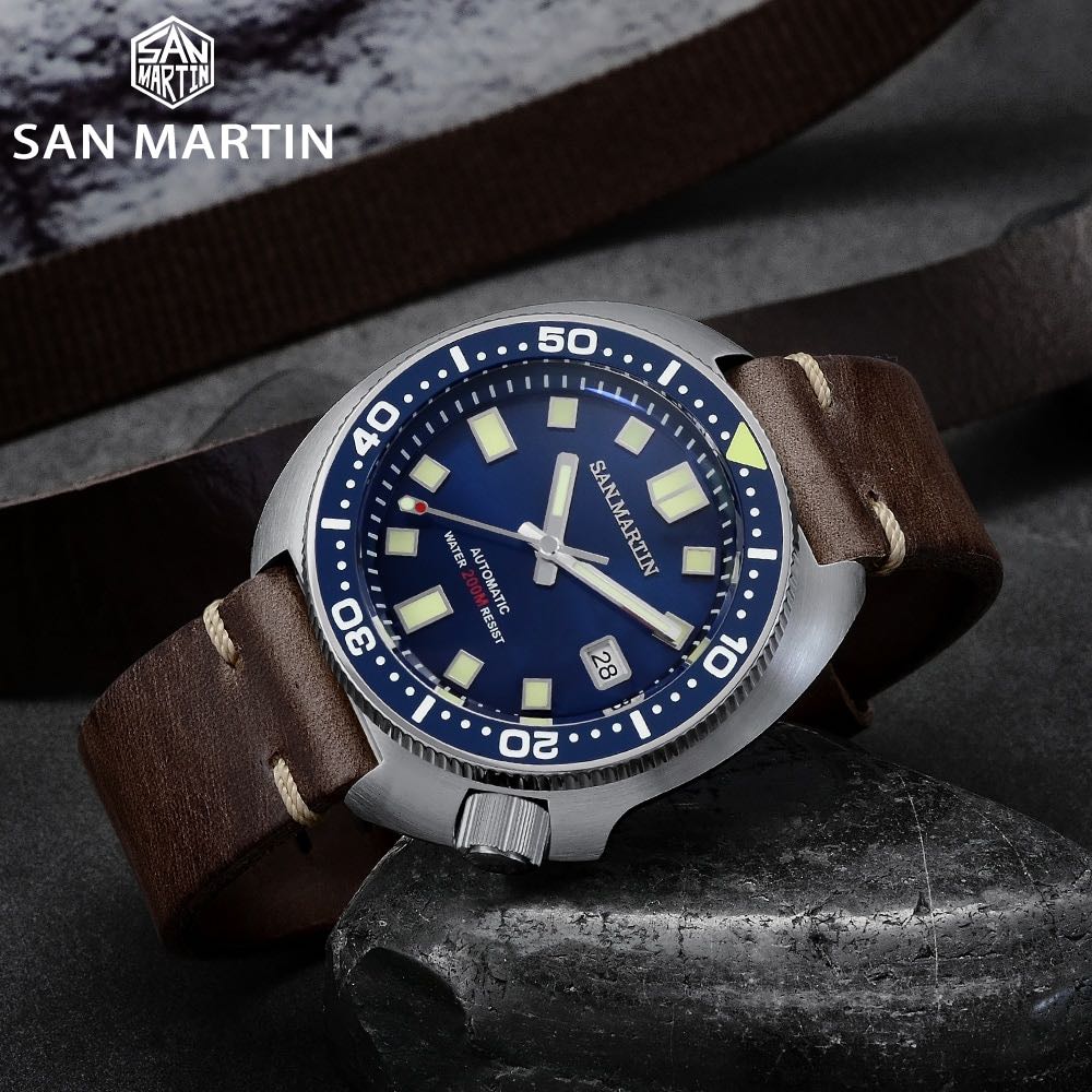 San Martin Watches 2023 New Men Diving Watch NH35 Automatic