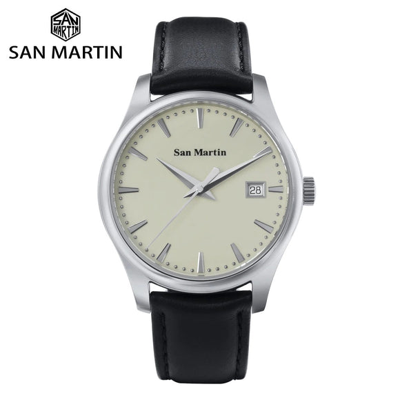 SAN MARTIN SS SBGW ELEGANT DRESS PT5000/SW200 • CREAM WHITE