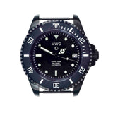 MWC PVD MILITARY DIVER LOGO WATCH WITH SILVER ROUNDED INDICES 300M