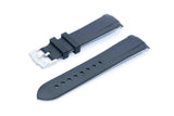 RUBBER CURVED-END TWO TONE BLACK + GREY/BLUE/RED (FOR ROLEX, SEIKO SKX/SRPD/SNZF) • 20 | 22mm